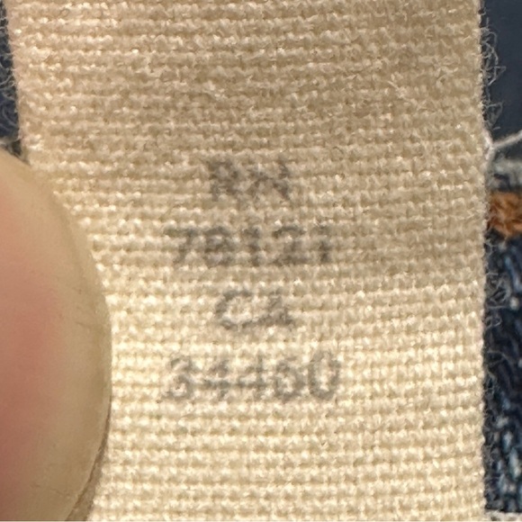 Eileen Fisher jeans, size 6, cotton/spandex, medium blue - Picture 9 of 9